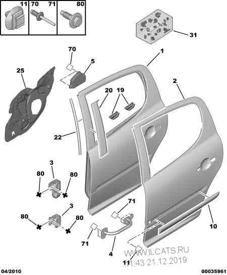 PEUGEOT 207 SOL  ARKA KAPI ÇITASI