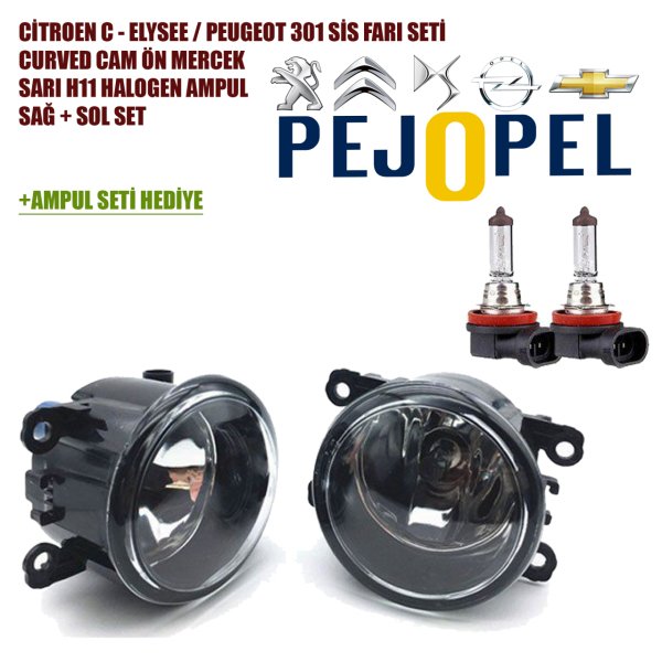 CİTROEN C-ELYSEE SİS FARI SET ( TAKIM )