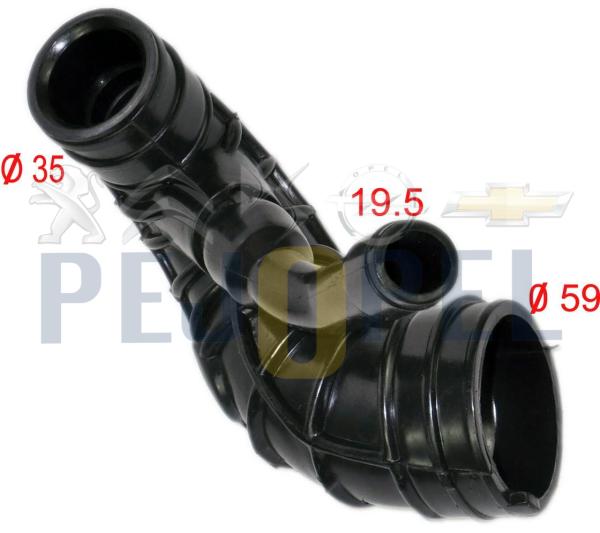 Citroen C1 - C2 - C3 1.4 HDi Turbo Hortumu Orjinal - 1434.F6