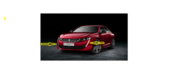 Peugeot 508 Gündüz Farı Sağ ( Orjinal ) 1638037780 ( YENİ KASA 2019--> )