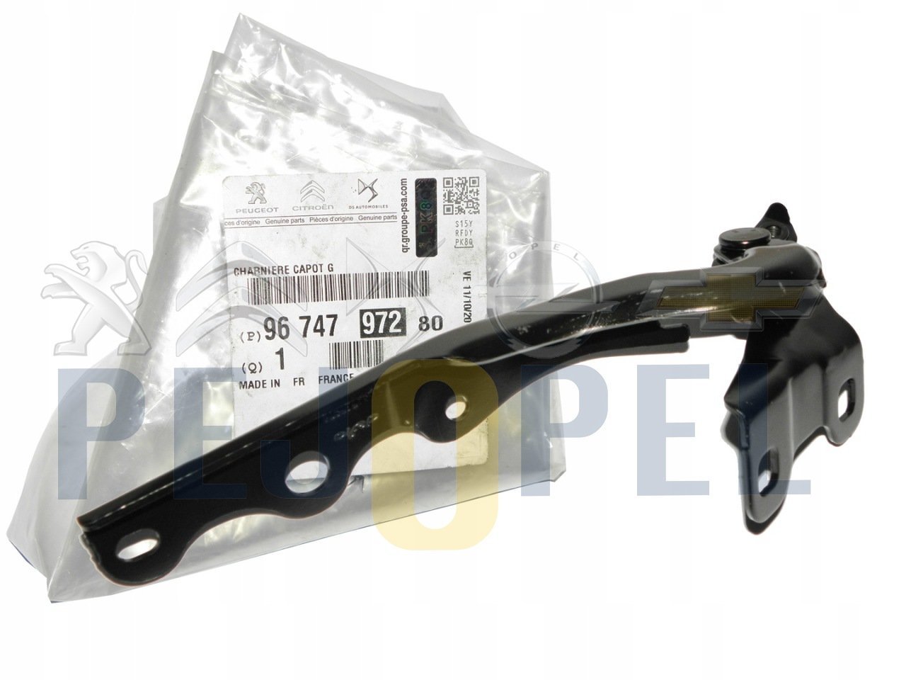 KAPUT MENTEŞE SOL PEUGEOT 301 - C ELYSEE