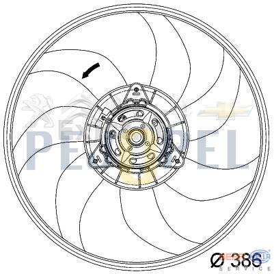CORSA D 07- 1.2-1.4 XEP FAN MOTORU