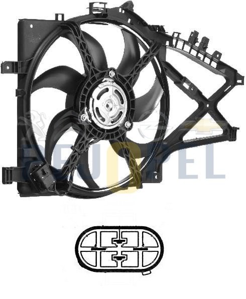 CORSA C 02- Z12XE-P Z14XE-P Z13DT Y17DT FAN MOTORU