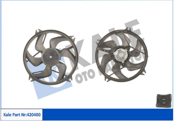 FAN MOTORU PARTNER II-BERLINGO III-XSARA PICASSO 1,6HDI KLIMALI) 460W