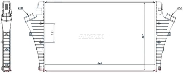 TURB0 RADYATORU VECTRA C (02>08) Y20DTH