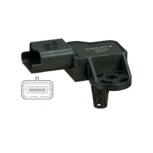 MAP SENSORU  CITROEN C4, C5, DS3, DS4, DS5 / MINI COOPER / PEUGEOT 207, 3008, 308, 5008, RCZ 02/06>
