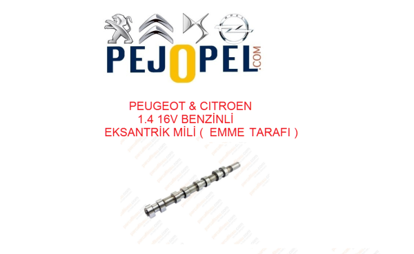 PEUGEOT & CITROEN 206 / 207 / 307 / C3 / C4 EKSANTRİK KAM MİLİ ( EMME TARAFI )