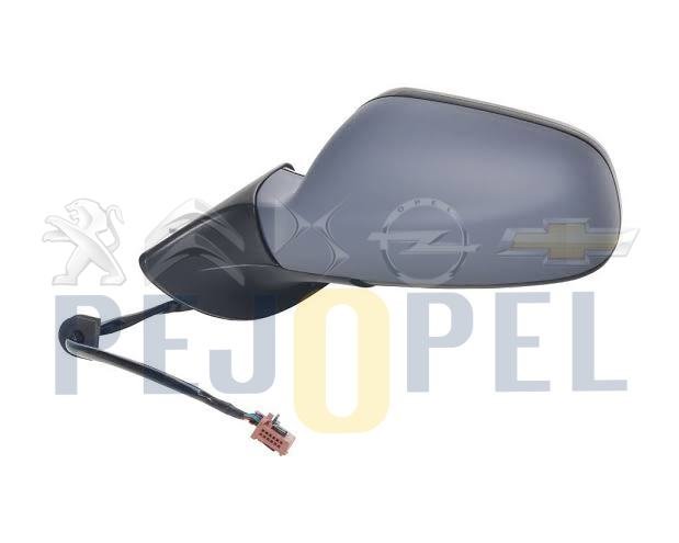 DİKİZ AYNA SOL ELEK+ISIT+SENSÖR+MAVİ CAM P.407