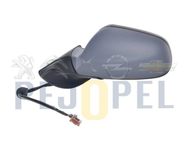 DİKİZ AYNA SOL ELEK+ISIT+SENSÖR+MAVİ CAM P.407