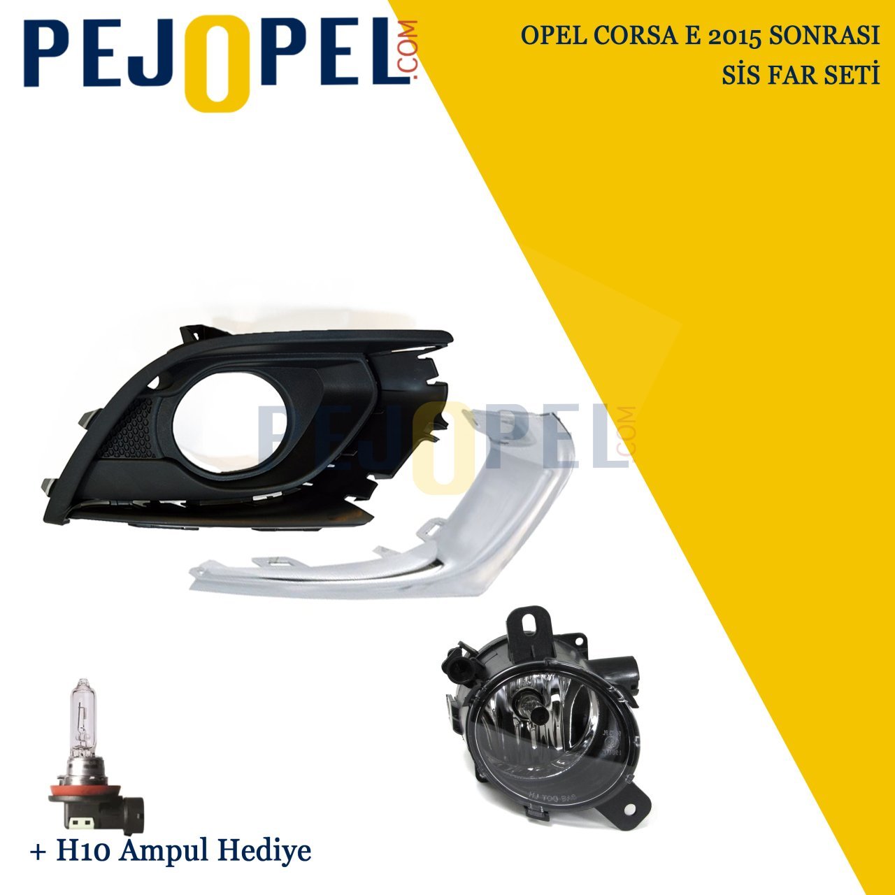 Opel Corsa E 2015 Sonrası Sis Farı Seti - İthal