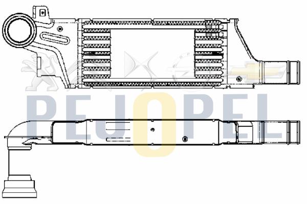 CORSA C COMBO C 04-11 Z13DT Z13DTJ Z17DTH TURBO RADYATÖRÜ
