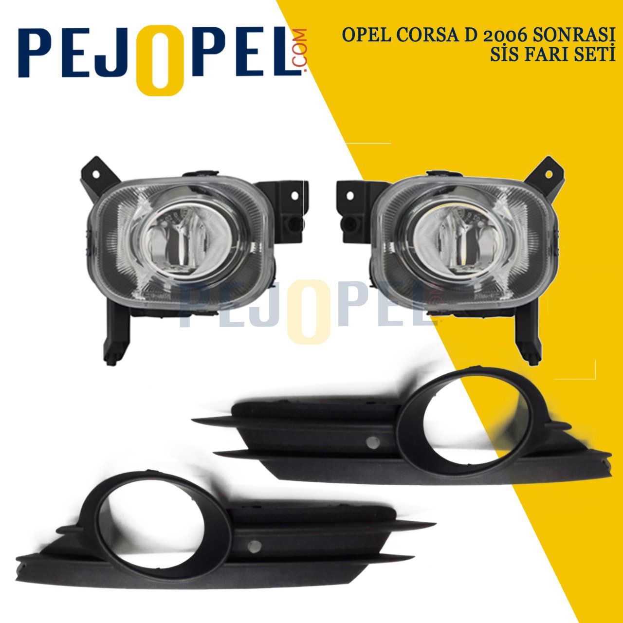 Opel Corsa D 2007 Sonrası Sis Far Set - İthal