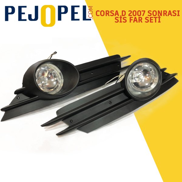 CORSA D 2007 SONRASI SİS FAR SETİ
