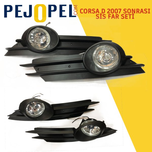 CORSA D 2007 SONRASI SİS FAR SETİ