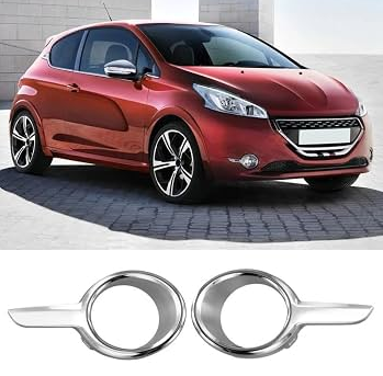 ÖN SİS FAR ÇERÇEVE NİKELAJ R/L TAKIMI PEUGEOT 208 ( 2012-->2015 )