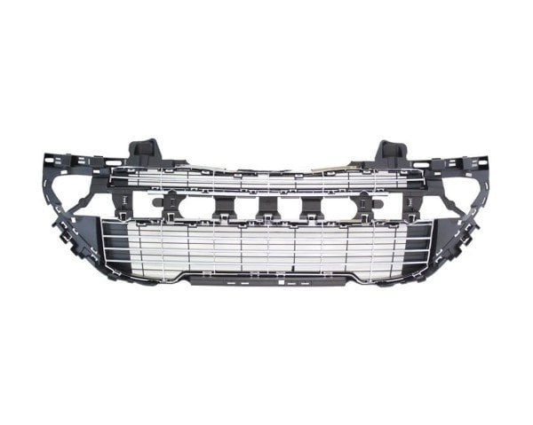 PEUGEOT 308 CC 2009-> ÖN TAMPON IZGARASI -- SİYAH + NİKELAJ -- KALİTELİ ÜRÜN --