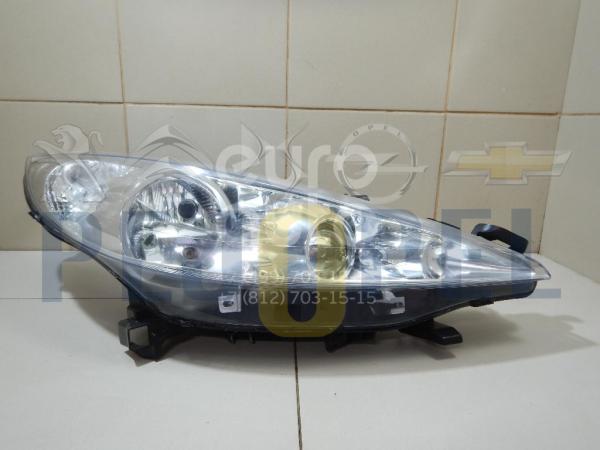 PEUGEOT 207 (2007-->) FAR SAĞ FAR ( MERCEKLİ )