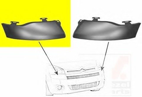 ÖN TAMPON SAĞ KÖŞE PLASTİK BERLİNGOIII 07>