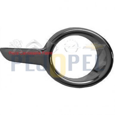 PEUGEOT 208  2012 --> 2015 SİS FAR ÇERCEVESİ SOL  ( Siyah Boyanır Tip - Nikelajsız )