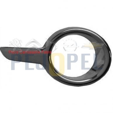 SİS FAR ÇERCEVESİ SOL PEUGEOT 208  2012 Sonrası (Siyah Boyanır Tip) Nikelajsız