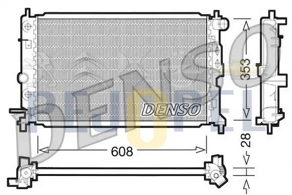 VECTRA B 96-01 X16XEL-Z16XE-X18XE1-X20XEV SU RADYATÖRÜ