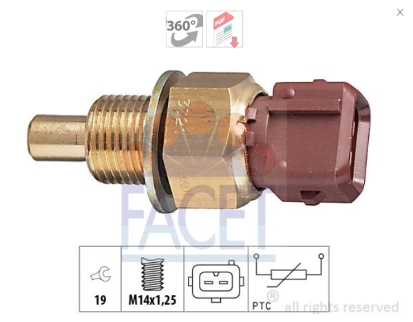 PEUGEOT & CITROEN -- SAXO - XSARA - 106 - 206 - 306 - 406 ( 1.4 - 1.6 -  1.8 - 2.0 ) - FAN MÜŞÜRÜ