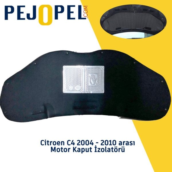 Citroen C4 2004 - 2010 arası Motor Kaput İzolatörü (İzalatör)