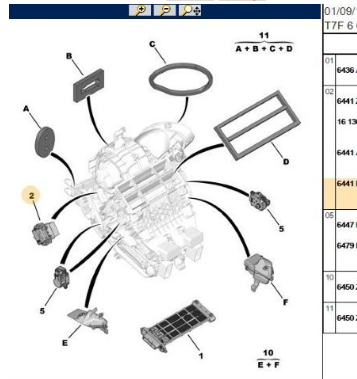 PEUGEOT & CITROEN --  207 / 208 / 2008 / 508 / C3 / C4 / C5 KALORİFER REZİSTANSI