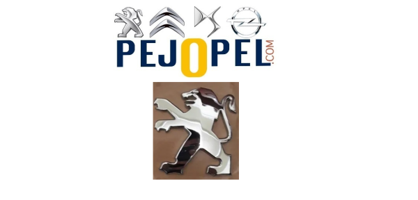 PEUGEOT 307 2001-->2010 BAGAJ KAPAĞI ASLAN AMBLEMİ
