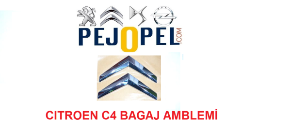 ORJİNAL CITROEN C4 BAGAJ ÇAVUŞ ARMASI