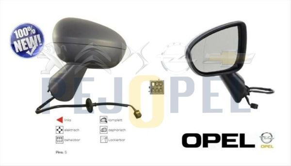 MERİVA B 10- BM DIŞ DİKİZ AYNASI SOL
