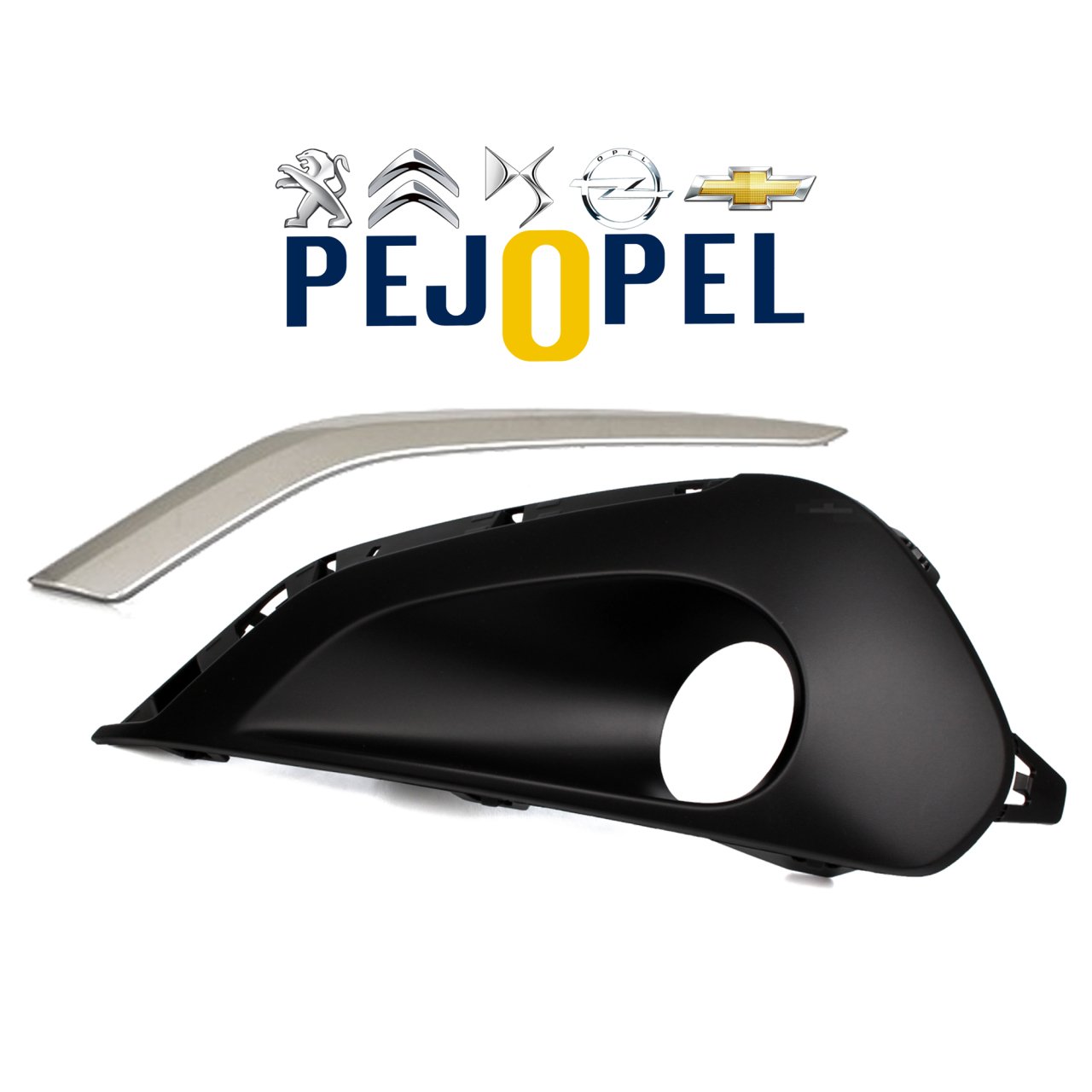 Peugeot 208 Ön Tampon Sis Bakaliti Sol + Nikelajlı + Braket