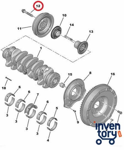 GRANK KASNAK CİVATASI BOXER-JUMPER 06>  2.2 HDI