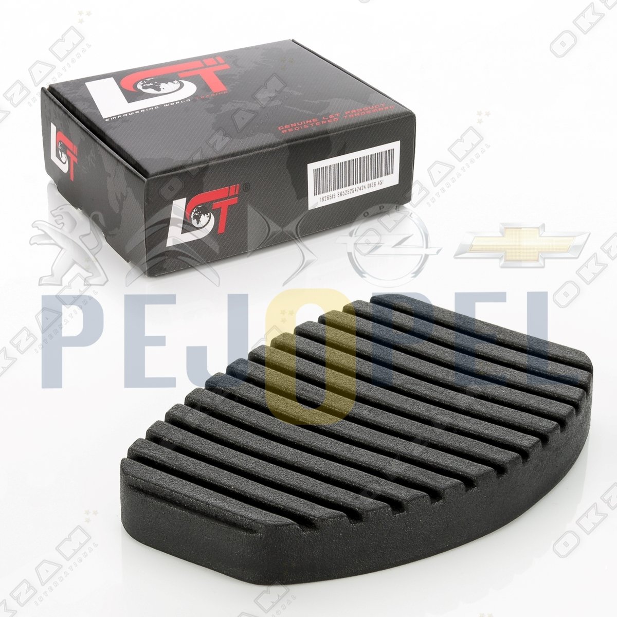 3008/508/406/BERLINGO-3/TEPEE/407 09- 1.6 HDI DEBRİYAJ PEDAL LASTİĞİ
