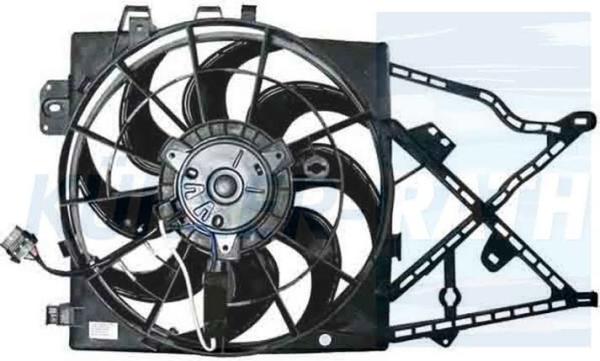RADYATOR FAN MOTORU + DAVLUMBAZ KOMPLE VECTRA B
