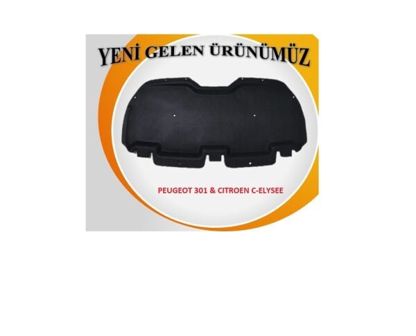 Peugeot & Citroen 301 / C - Elysee Kaput Altı İzalatörü (2012 Sonrası)