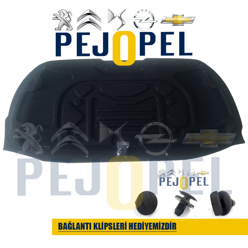 Peugeot 301 Kaput Altı İzalatörü Keçesi ( 2012-->2019 )