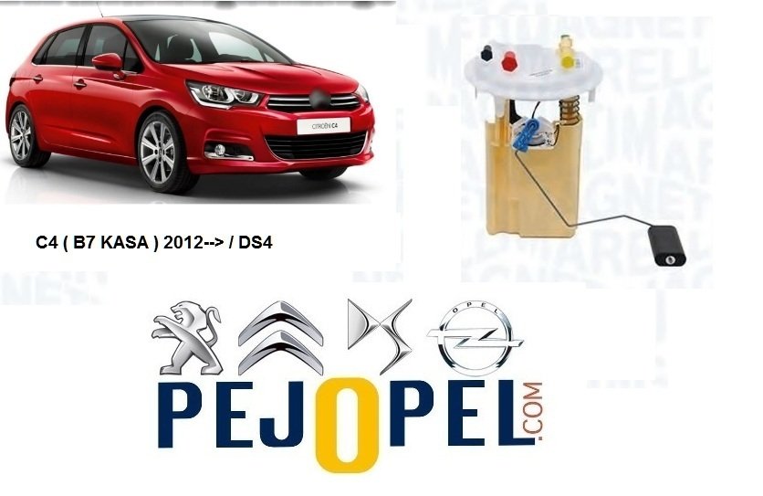 CİTROEN C4 II 2012--> DS4 YAKIT DEPO SAMANDIRASI - ORJİNAL