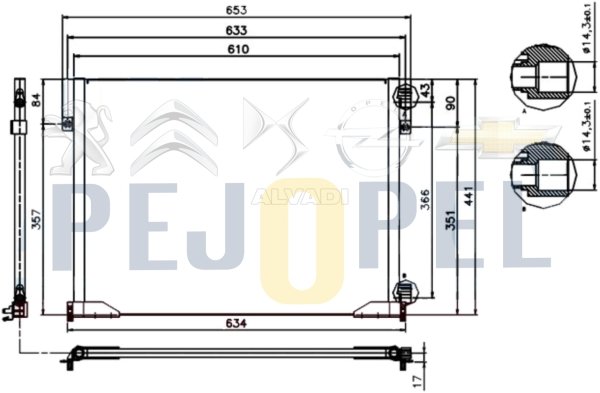 VIVARO 99- 1.9 SU RADYATÖRÜ