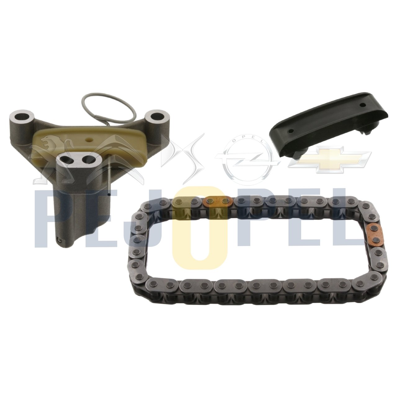 406-407-C5/MONDEO/KUGA 04-10 2.0 HDİ DW10ATED EKSANTRİK ZİNCİ SETİ