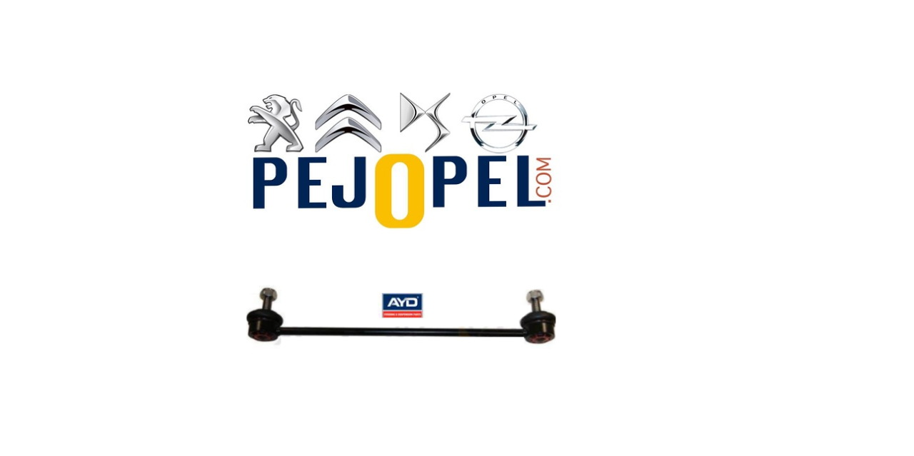 PEUGEOT & CITROEN VİRAJ DEMİR ASKI ( Z ) ROTU PEUGEOT 307 - 308 - 3008 - 5008 - RCZ - PARTNER TEPEE / C4 / C4 PICASSO / BERLINGO YM