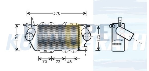 VECTRA B 96-02 X20DTH Y20DTH Y22DTR TURBO RADYATÖRÜ