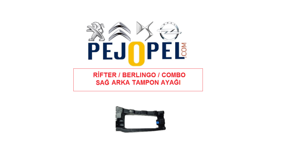 ARKA TAMPON KENAR AYAĞI SAĞ RİFTER / BERLINGO / COMBO