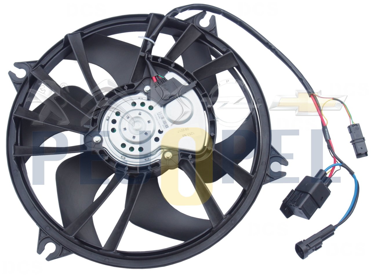 PEUGEOT & CITROEN -- 407 / C5 04--> 1.8 / 2.0 16V RADYATÖR FAN MOTORU ( BEYİNLİ )