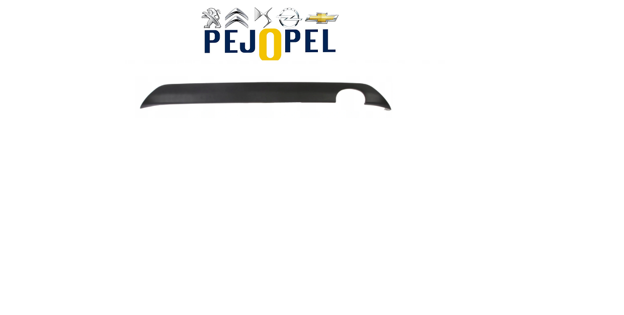 ARKA TAMPON SPOYLER 208 12--> ( EGZOS BOŞLUKLU )