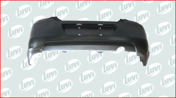 PEUGEOT 301 2013--> ARKA TAMPON ( SENSÖRSÜZ TİP - SENSÖR DELİĞİ AÇILMAYA MÜSAİT  )