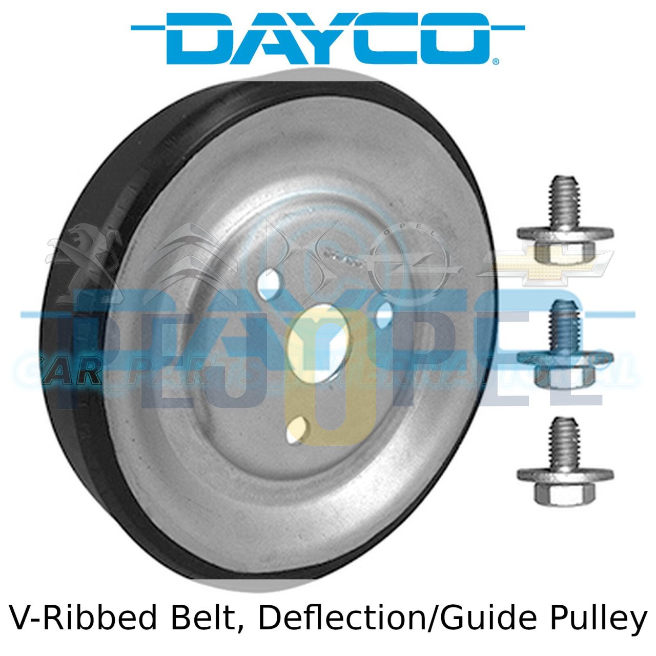 208/308/C4/RCZ 07- 1.6 EP6 DEVİRDAİM KASNAĞI