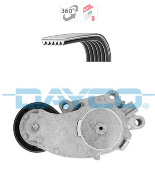 PEUGEOT & CITROEN -- 207 / 308 / 508 / PARTNER TEPEE / C3 / C4  1.6 HDİ ALTERNATÖR KAYIŞ SETİ
