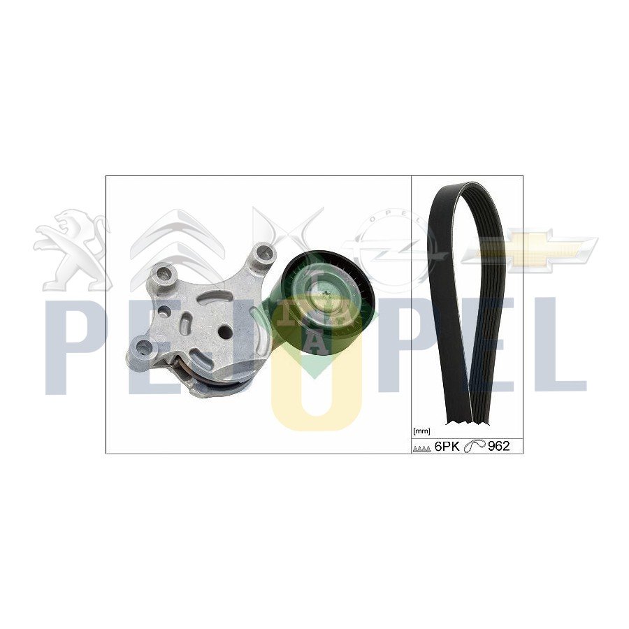 FOCUS/308/307/C4 11- 1.6 HDİ ALTERNATÖR KAYIŞ KİTİ