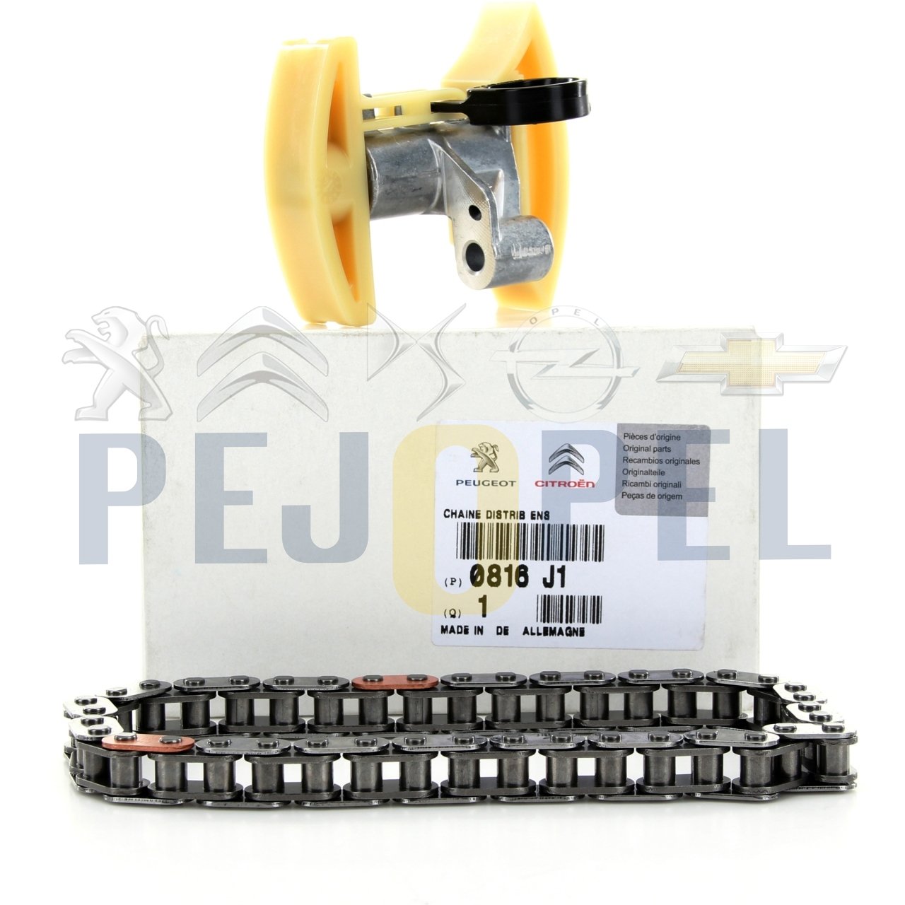 307/308/407/PARTNER/FOCUS 04- 1.6 HDİ/TDCİ EKSANTRIK ZİNCİR VE GERGİSİ KOMPLE
